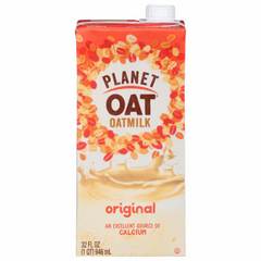 Planet Oat Dairy Free Shelf Stable Original Oat Milk Quart