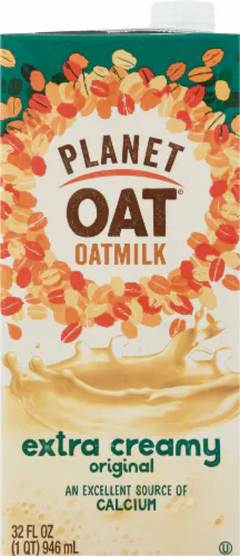 Planet Oat Extra Creamy Original Oatmilk - 32 Fluid Ounce