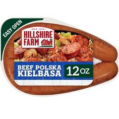 Hillshire Farm Beef Polska Kielbasa Smoked Sausage 12 oz 12 oz