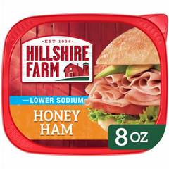 Hillshire Farm Ultra Thin Sliced Lower Sodium Honey Ham Sandwich Meat 8 oz 8 oz