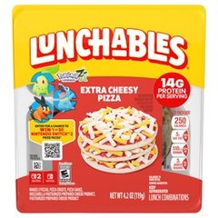 Lunchables Extra Cheesy Pizza Lunch Combinations