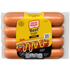 Oscar Mayer Jumbo Franks 15 oz 8 pk