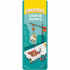 Lunchables Cookie Dunks with Mini Chocolate Chip Cookies Marshmallow Creme and Sprinkles 1.95 oz Tray