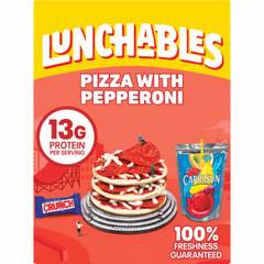 Lunchables Pepperoni Pizza Lunch Combinations Fun Pack 1 Ea