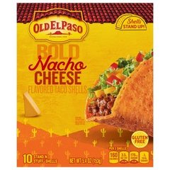 Old El Paso Stand 'N Stuff Bold Nacho Cheese Flavored Taco Shells