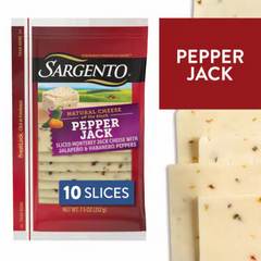 Sargento Pepper Jack Sliced Cheese