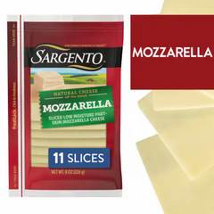 Sargento Mozzarella Sliced Cheese 11 Slices