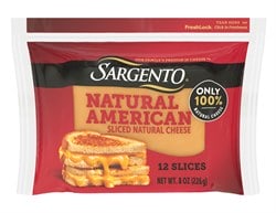 Sargento Natural American Slices