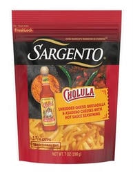 Sargento Cholula Shredded Queso Quesadilla & Asadero 7 oz