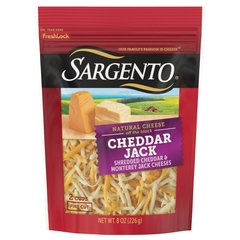 Sargento Cheddar Jack Shredded Cheese Fine Cut 8 oz 8 oz
