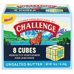 Challenge Unsalted Butter Cubes 8 ct