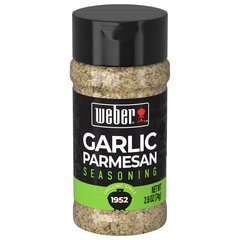 Weber Garlic Parmesan Seasoning, 2.6 oz