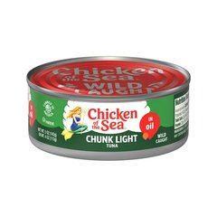 Chicken of the Sea Chunk Light Tuna in Oil, 5 oz