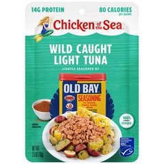 Chicken of the Sea Old Bay Seasoning Wild Caught Light Tuna Packet