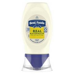 Best Foods Mayonnaise Squeeze Mayo 20oz Gluten-free Omega-3 Ala Cage Free