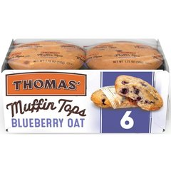 Thomas' Blueberry Oat Muffin Tops 6 Packs 10.5 oz Box 6 Cnt