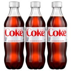 Diet Coke Soda Soft Drink 6 pk Bottles, 16.9 oz