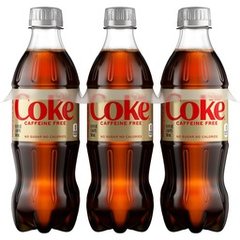 Diet Coke Caffeine Free Soda Soft Drink 6 pk Bottles, 16.9 oz