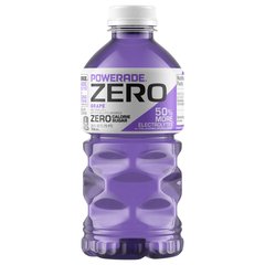 Powerade Zero Grape Electrolyte Sports Drink Bottle 28 fl oz 28 fl oz