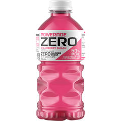 Powerade Zero Strawberry Smash Electrolyte Sports Drink Bottle 28 fl oz 28 fl oz