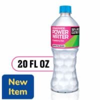 Powerade Power Water Zero Sugar Strawberry Kiwi Electrolyte Water Bottle