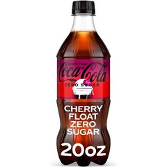 Coca Cola Cherry Float Zero Sugar 20 Ounce