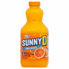 SUNNYD Tangy Original Orange Juice Drink, 64 FL OZ Bottle