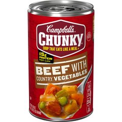 Campbell's Beef Soup with Country Vegetables