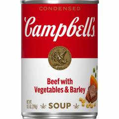 Campbell's Beef With Vegetables and Barley Soup