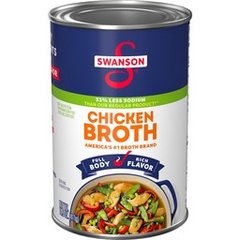Swanson's 33% Less Sodium Chicken Broth