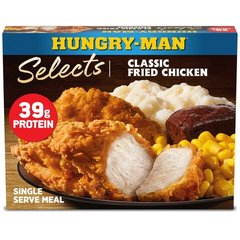 Hungry-Man Selects Classic Fried Chicken Frozen Meal, 16 oz