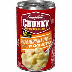Campbell's Chunky Chicken Broccoli Cheese Soup, 18.8 oz