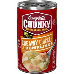 Campbell's Chunky Creamy Chicken & Dumplings Soup, 18.8 oz