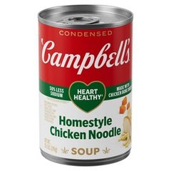 Campbell's Condensed Heart Healthy Homestyle Chicken Noodle Soup 10.5 oz 10.5 oz