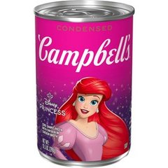 Campbell's Condensed Kids Soup Disney Princess Cool Shapes Pasta 10.5 oz Can 10.5 oz