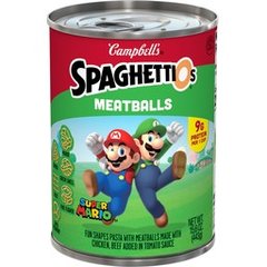 SpaghettiOs Super Mario Meatballs Pasta 15.6 Ounces