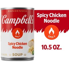 Campbell's Condensed Spicy Chicken Noodle Soup, 10.5 oz