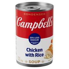 Campbell's Chicken With Rice 25% Less Sodium, 10.5 oz