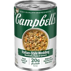 Campbell's Italian Style Wedding Soup - 16.1 oz Good Source of Fiber