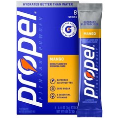 Propel Zero Sugar Mango Powder Drink Mix Packets