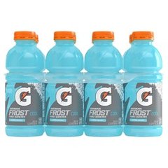 Gatorade Frost Glacier Freeze Thirst Quencher 8 pk Bottles, 20 oz