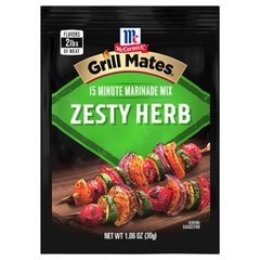 McCormick Grill Mates Zesty Herb Marinade Seasoning Mix - 1.06 Oz
