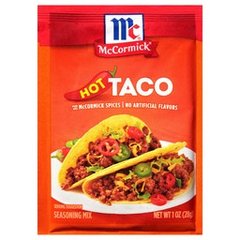 Mccormick Hot Taco Seasoning Mix 1 oz