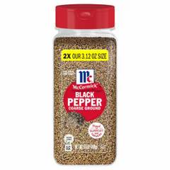 Mccormick Pepper Black Coarse Ground 6.5 oz 6.5 oz