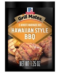 Mccormick Grill Mates Hawaiian Style Bbq 1.25 Oz - 1.25 OZ