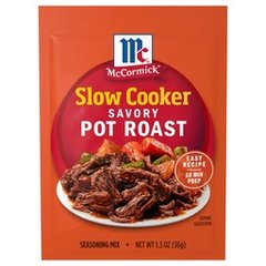 Mccormick Slow Cooker Savory Pot Roast Seasoning Mix 1.3 oz 1.3 oz