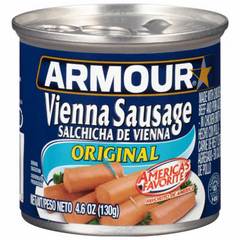 Armour Vienna Sausage Original Flavor Canned Sausage