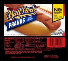 Ball Park Frank Hot Dogs