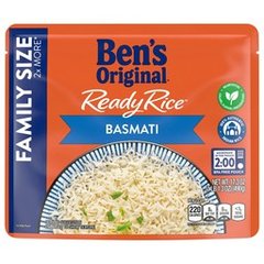 Ben's Original Ready Rice Basmati Rice Easy Dinner Side 17.3 oz Pouch