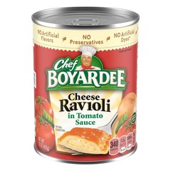 Chef Boyardee Cheese Ravioli in Tomato Sauce, 15 oz